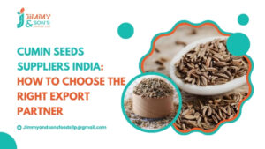 Cumin Seeds Suppliers India: How to Choose the Right Export Partner
